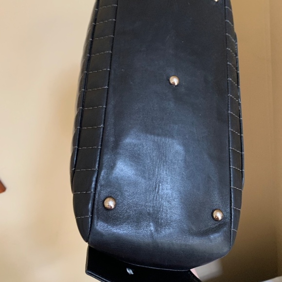 CHANEL Mademoiselle Bowler Bag Black VINTAGE RARE - Picture 5 of 14